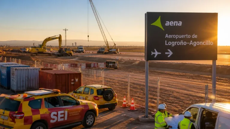 El Gobierno destina 14,1 millones al aeropuerto de Logroño-Agoncillo dentro del DORA 2027-2031