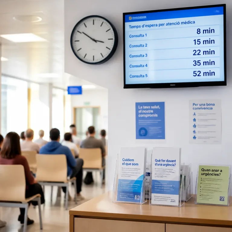 Los CUAP de Barcelona registran esperas muy desiguales: de 8 minutos a casi una hora