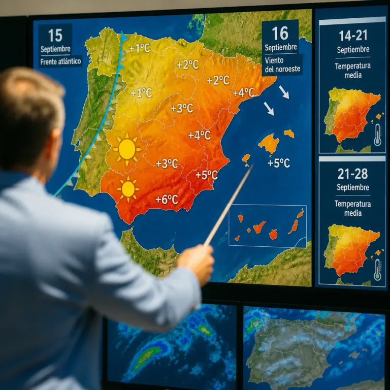 Modelos anticipan un repunte térmico en la segunda quincena de septiembre en España