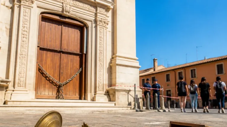 En Lugo, un desprendimiento en la rúa Catedral reabre el debate sobre conservación y responsabilidad del Obispado