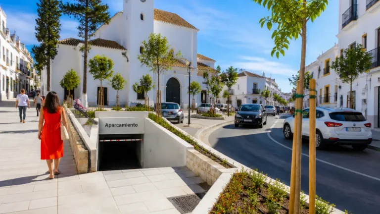Estepona abre al público el entorno urbanizado de la iglesia del Carmen tras concluir las obras