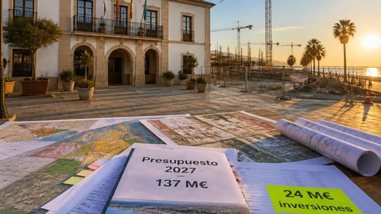 Estepona reserva más de 24 millones en inversiones dentro del presupuesto municipal para 2027