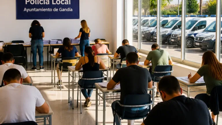 Gandía avanza en la selección de 10 nuevos agentes para reforzar la Policía Local