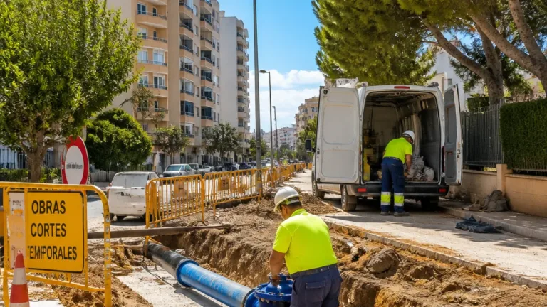 Gandía inicia la renovación de la red de agua potable en Marxuquera para reducir fugas