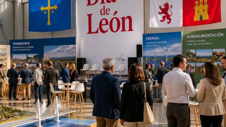 Gijón acoge el Día de León en la Feria: compromisos para impulsar la cooperación regional