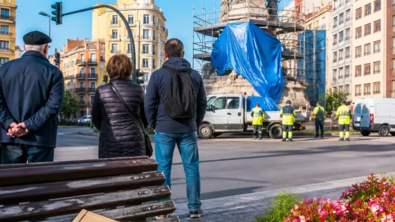 Gijón afronta la retirada del monumento a los 'Héroes de Simancas' tras el respaldo del Gobierno