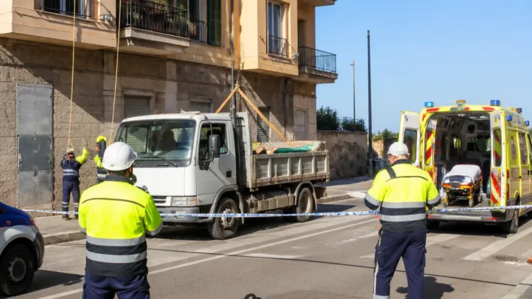 Grave accidente laboral en Fontanar: traslada­do un trabajador al hospital de Guadalajara