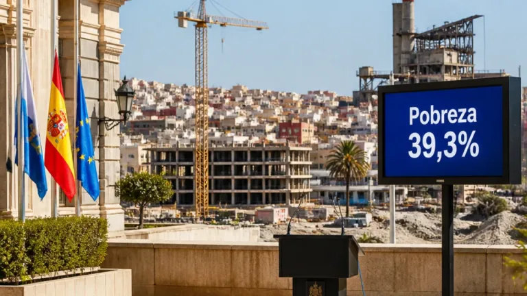 Imbroda culpa al “abandono” del Estado de que Melilla registre la mayor tasa de pobreza, 39,3%