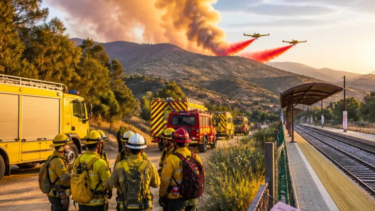 Incendio en Las Tres Villas de Almería evoluciona de forma «favorable» tras activarse nivel 1