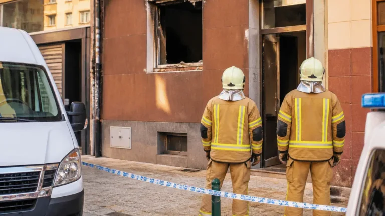 Incendio en Pumarín: hallan el cadáver de una mujer en vivienda de la calle Eugenio Tamayo, Oviedo