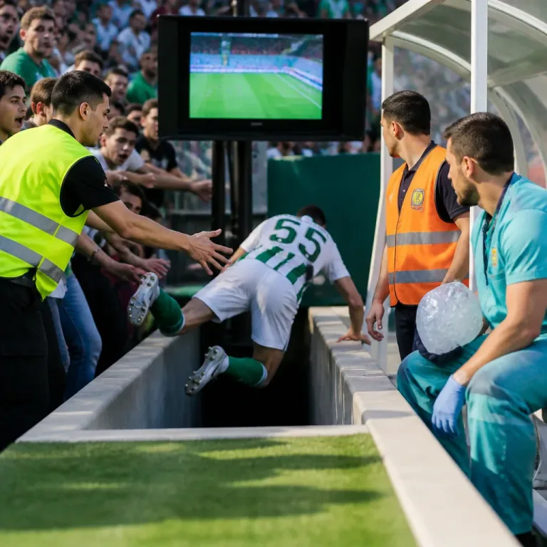 Defensor celebra un gol, cae por un túnel y el VAR termina anulando la acción
