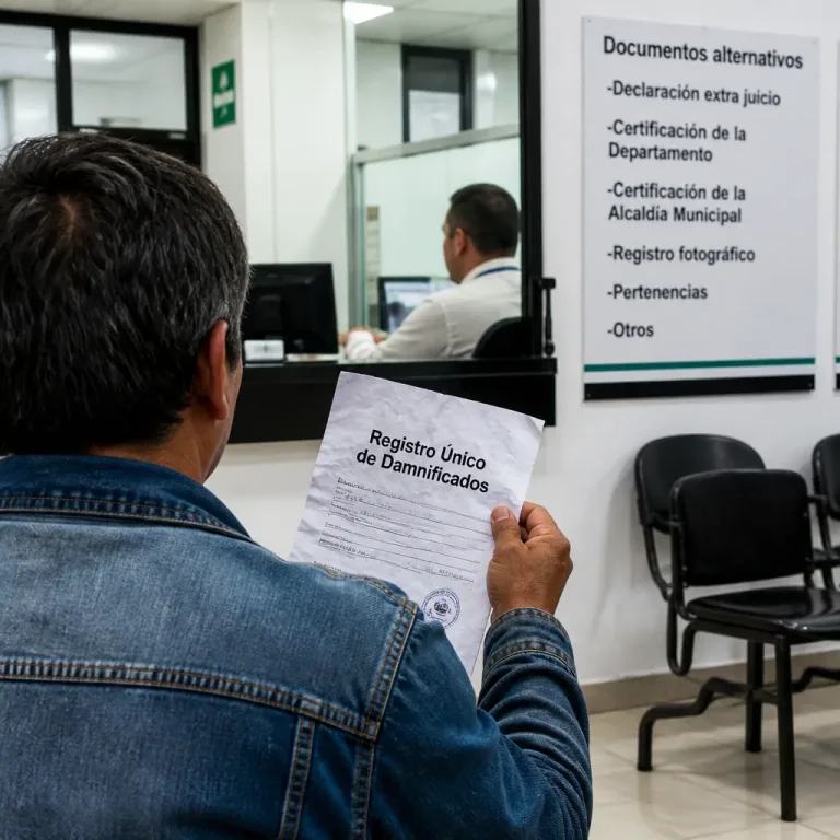 Damnificado por el terremoto denuncia rechazo en sede de la Registraduría en Manizales