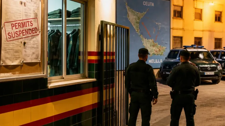 Interior y Defensa suspenden vacaciones de la Guardia Civil en Ceuta y Melilla hasta nueva orden