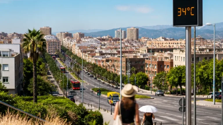L'Hospitalet de Llobregat: la ciudad evita la alerta naranja pese a máximas de hasta 34º