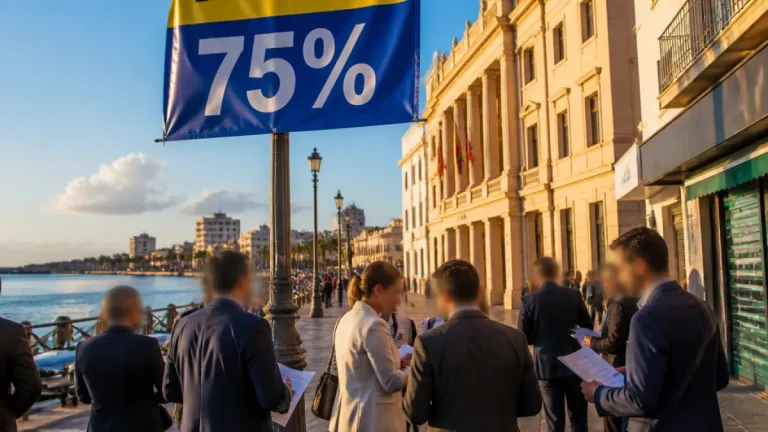 La bonificación del 75% en las cotizaciones a la Seguridad Social para Melilla se hace permanente