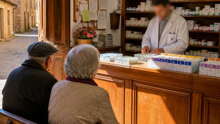 La farmacia de Los Rábanos, en Soria, resiste como punto sanitario y social frente a la despoblación