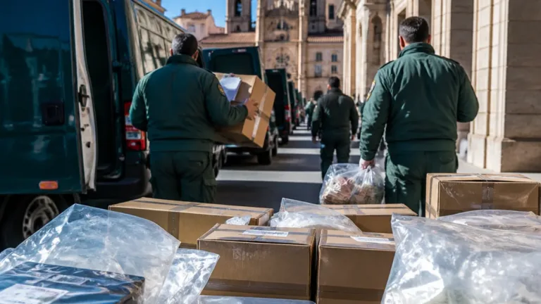 La Guardia Civil concluye en Palencia la operación contra una red internacional de estafas con criptomonedas
