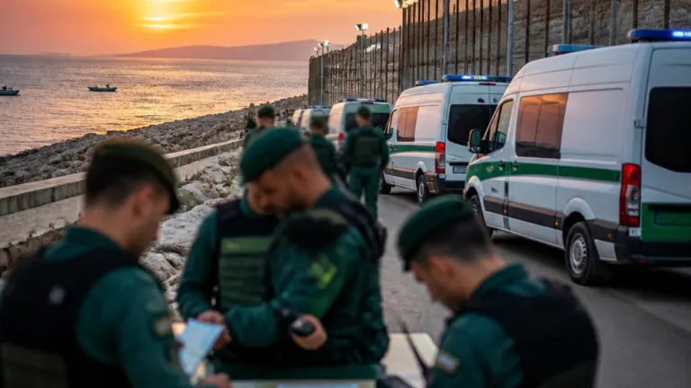 La Guardia Civil suspende permisos y vacaciones en Ceuta y Melilla por la presión migratoria