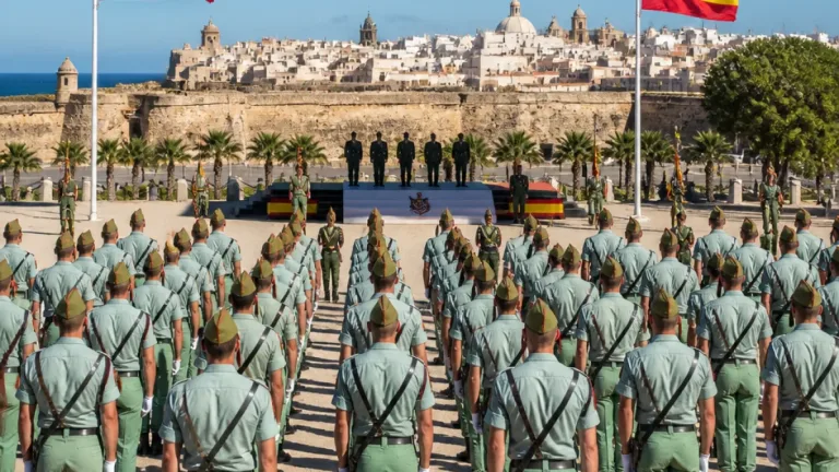 La Legión reafirma en Melilla el vínculo histórico con las plazas españolas del norte de África