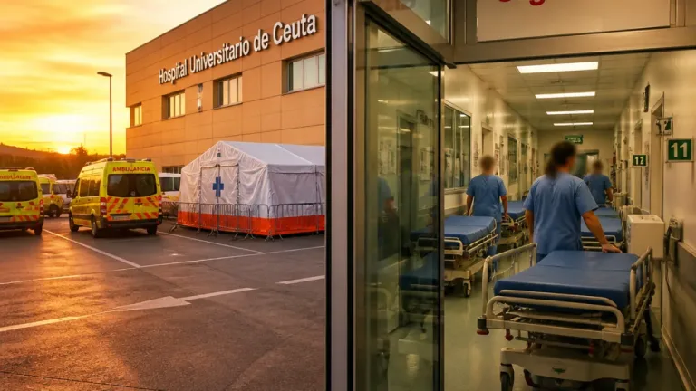 La ministra niega un colapso sanitario en Ceuta pese a áreas «tensionadas» tras la crisis migratoria