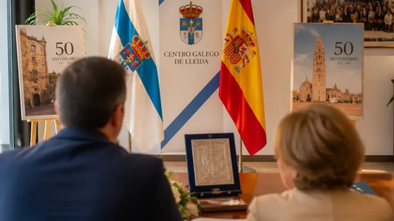 La Xunta ensalza la labor del Centro Galego de Lleida a las puertas de su 50.º aniversario