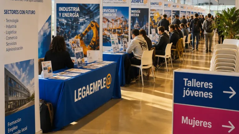 Leganés recupera la feria LEGAEMPLE@ para finales de octubre o noviembre con cerca de 40 empresas