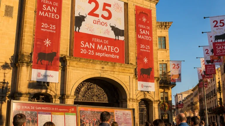Logroño confirma cartel de la Feria de San Mateo 2026 para celebrar 25 años de La Ribera