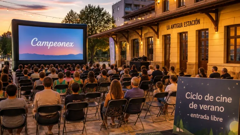 Logroño estrena ciclo de cine de verano en La Antigua Estación con entrada libre