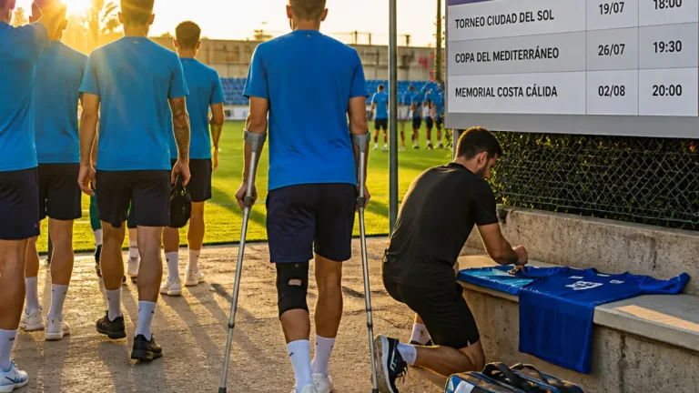 Lorca Deportiva prueba jóvenes y afronta la pretemporada con bajas y partidos clave