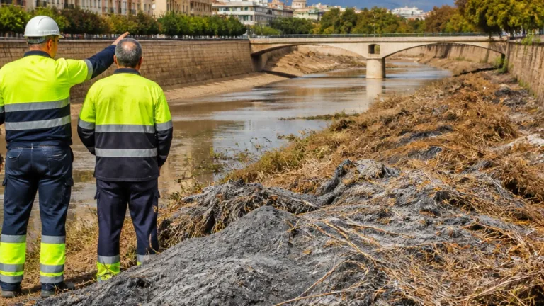 Lorca exige a la CHS limpieza integral del río Guadalentín tras el incendio