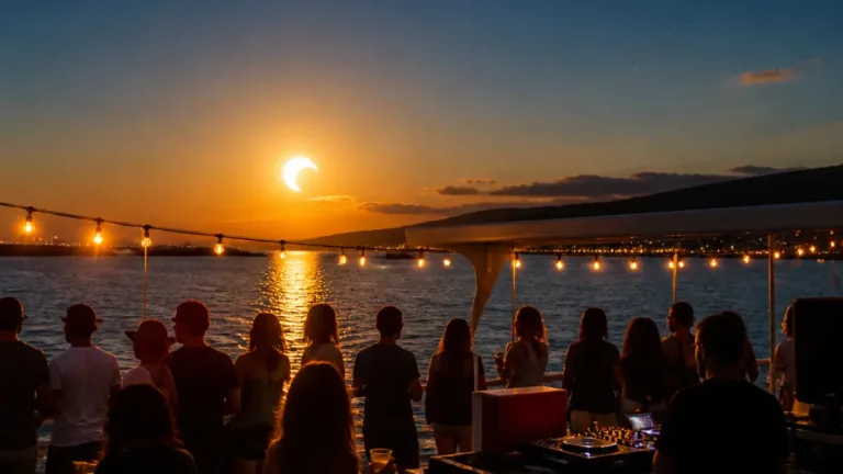 Mar de Ons organiza en Vigo travesías para ver el eclipse y las Perseidas desde la ría