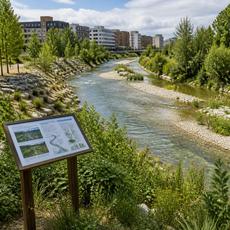La renaturalización del río Piles, defendida como medida para reducir el riesgo de inundaciones