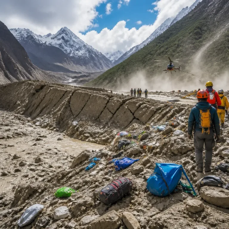 Riadas en Nepal dejan cerca de 2.400 desaparecidos y centenares de turistas incomunicados