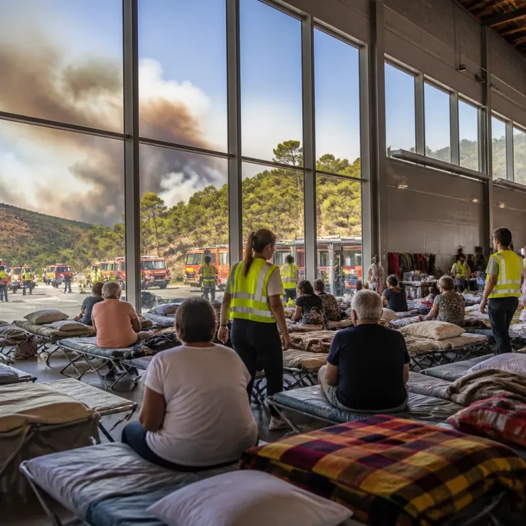 Los incendios de Segovia obligan a evacuar municipios y evolucionan de forma favorable