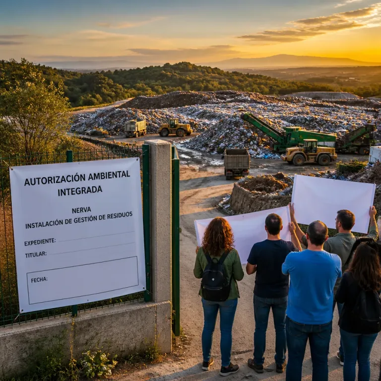 Por Andalucía exige fecha para el cierre del vertedero de Nerva tras nueva autorización ambiental