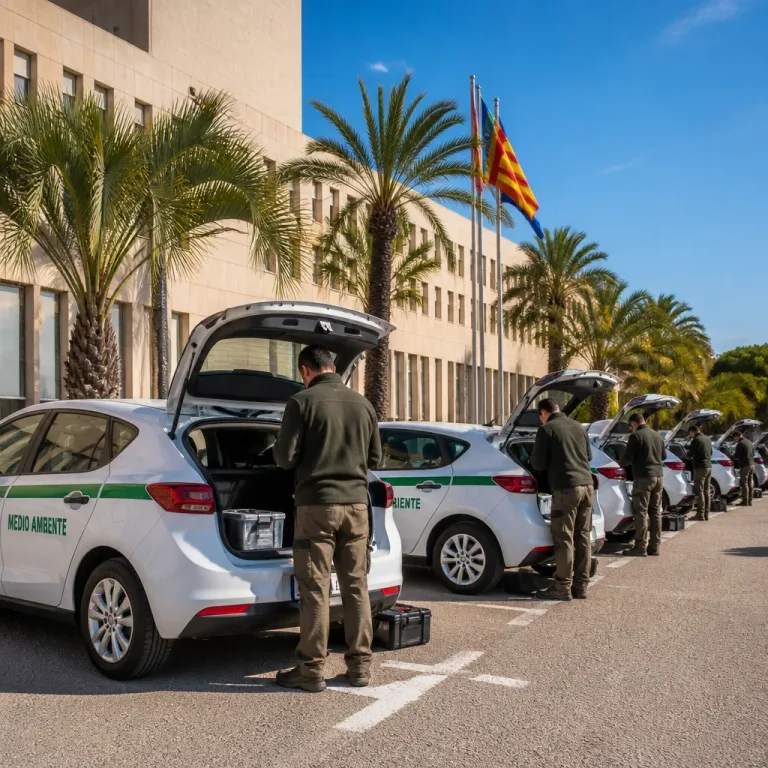 La Generalitat renueva la flota de Medio Ambiente con ocho vehículos por 216.365,25 euros