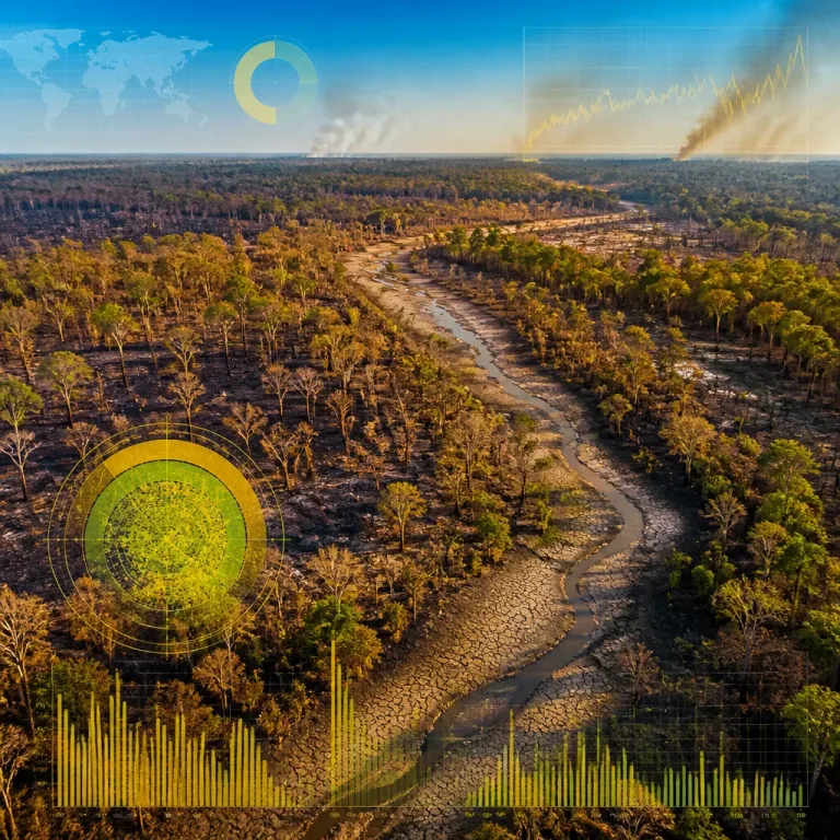 El Niño aumenta el riesgo de colapso en la Amazonía tras sequías e incendios recientes