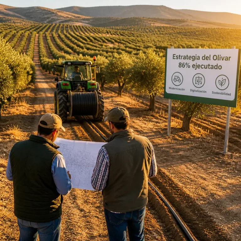 El Gobierno andaluz anuncia avance del 86% en la ejecución de la Estrategia del Olivar