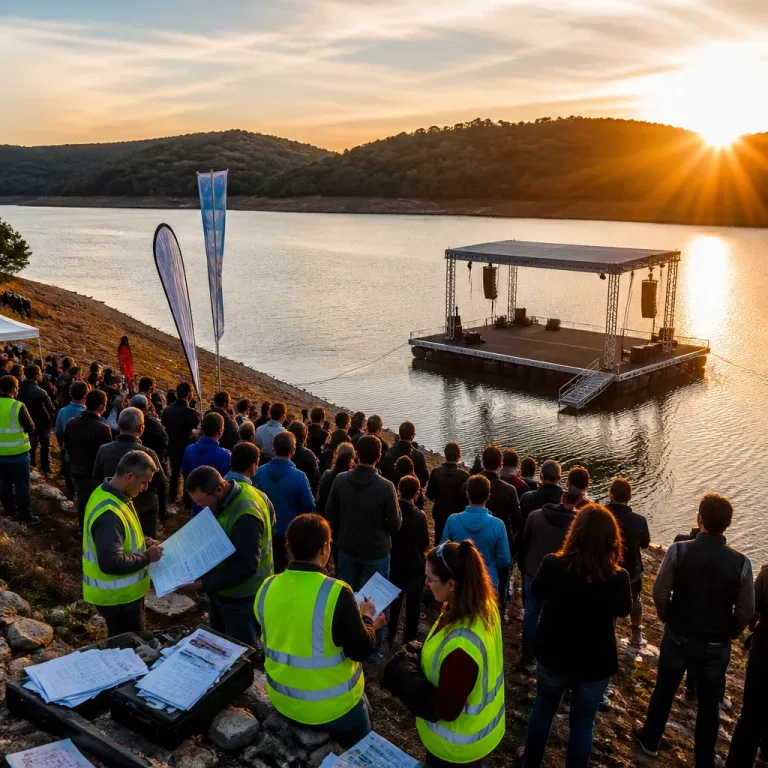 Conflicto entre la Junta y la Confederación por un escenario flotante en embalse de Aguilar reabre debate sobre dominio público hidráulico