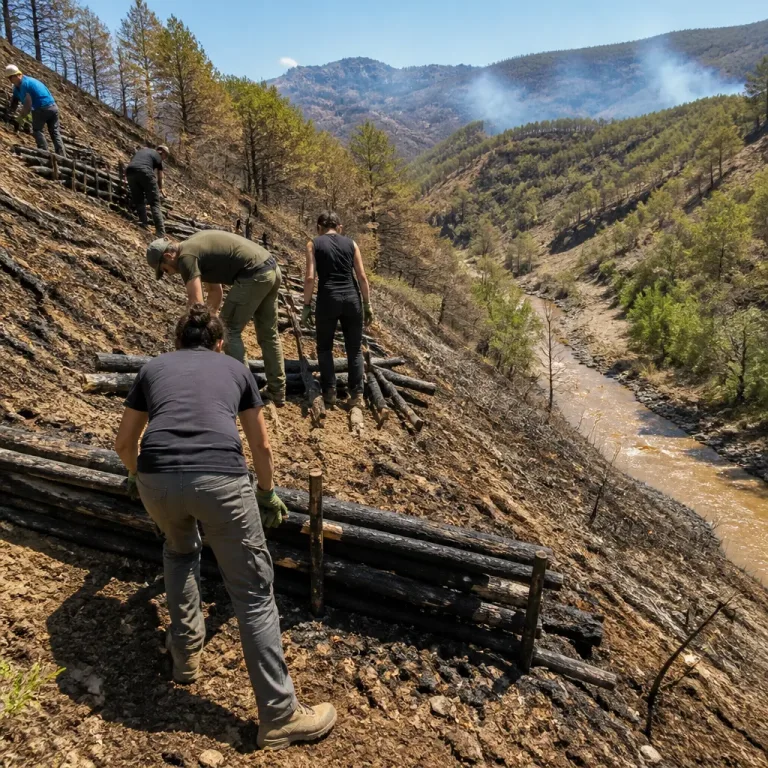 Expertos piden priorizar la contención de la erosión y evaluar daños antes de replantar tras los incendios