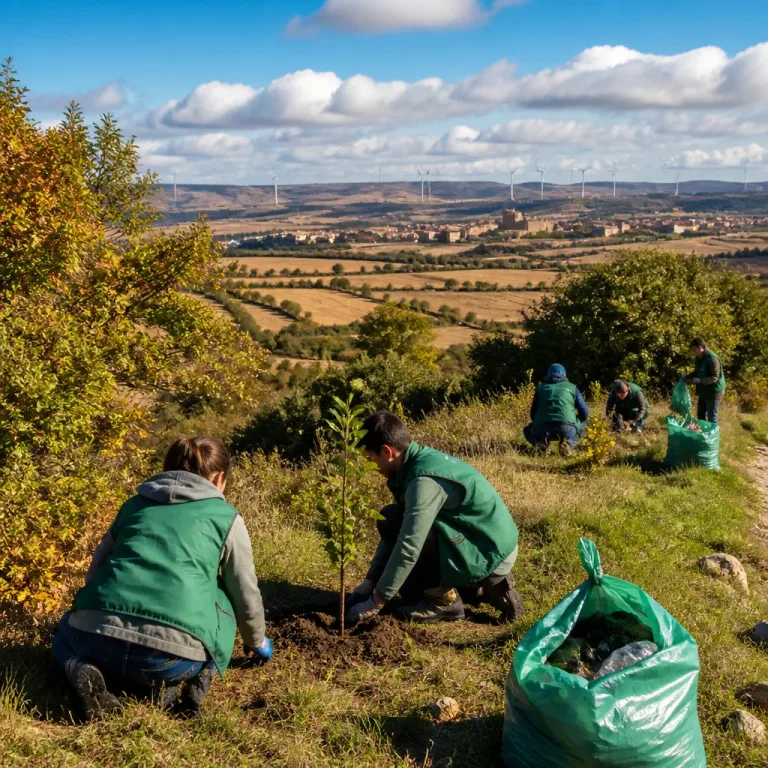 Iberdrola moviliza a 200 voluntarios en Castilla y León en acciones medioambientales y sociales