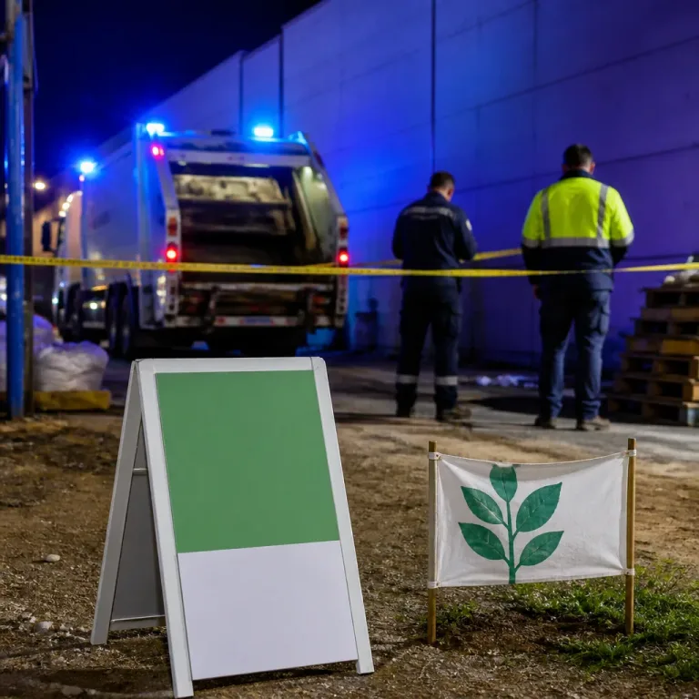 Fallece un operario de FCC Medio Ambiente en Zaragoza en un accidente laboral durante la noche