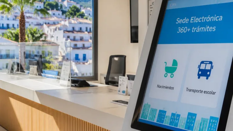 Mijas impulsa la gestión municipal: más de 360 trámites disponibles en la sede electrónica