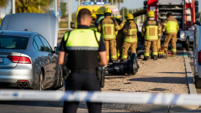 Murcia: fallece un motorista de 26 años tras una colisión en la Avenida Reino de Murcia