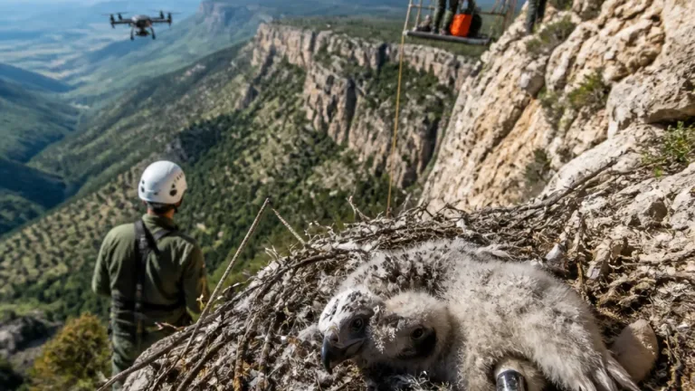 Nacimiento de un quebrantahuesos en Yeste marca un hito para Albacete