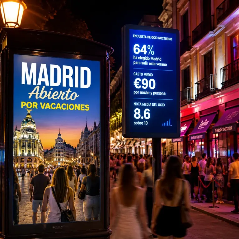 Madrid refuerza su apuesta como destino de ocio nocturno tras encuesta que avala la oferta