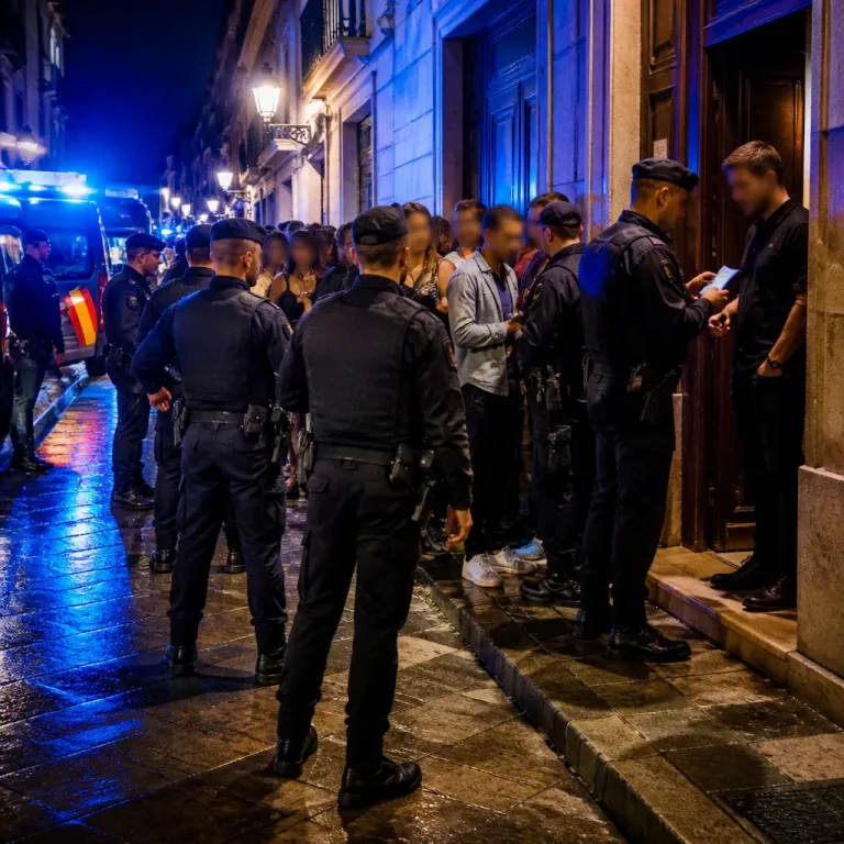 Operativo policial en locales de ocio de Santiago identifica a unas 170 personas y propone sanciones