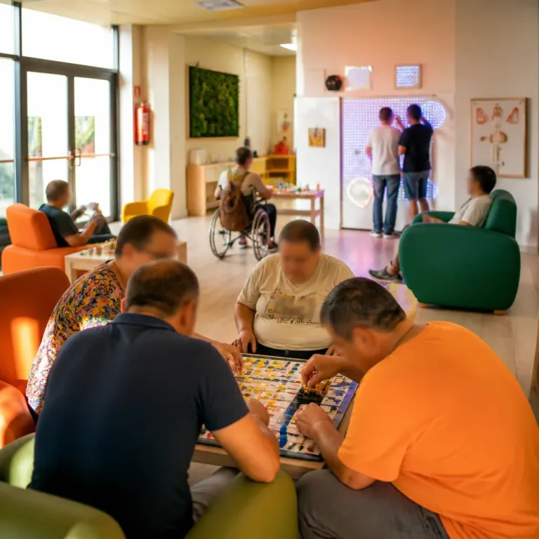 La Comunidad estrena 'Disca Club', un espacio de ocio adaptado para el Centro de Día de La Unión