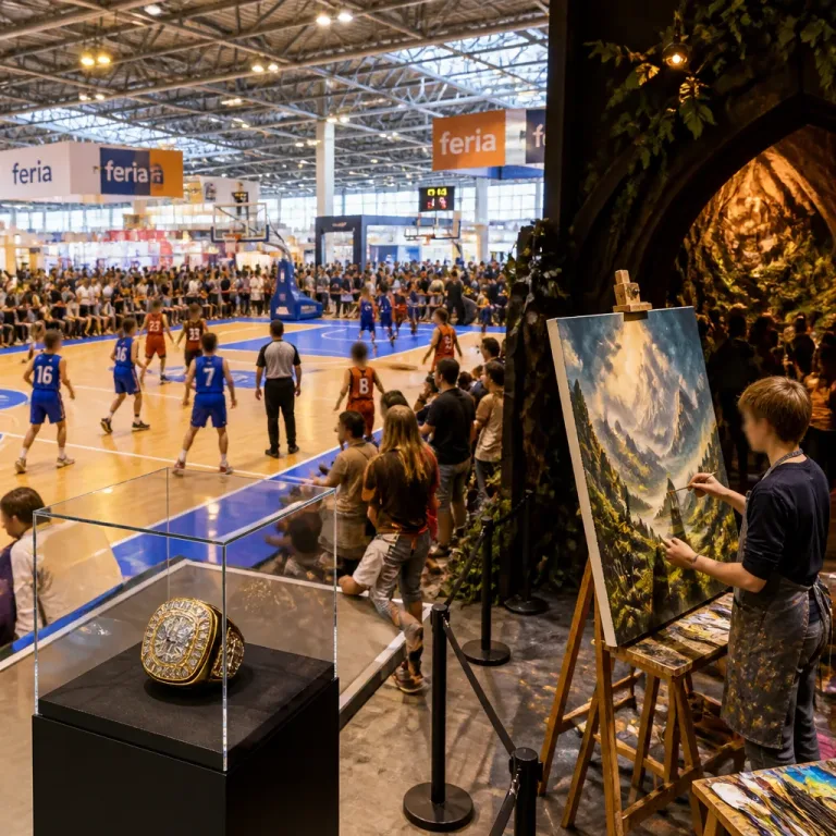 La feria de Valladolid cierra con la «versión júnior de la NBA» y una inmersión en la Tierra Media