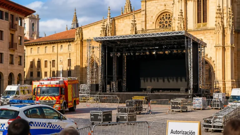 Oviedo deniega autorización para un concierto en la Plaza de la Catedral durante San Mateo